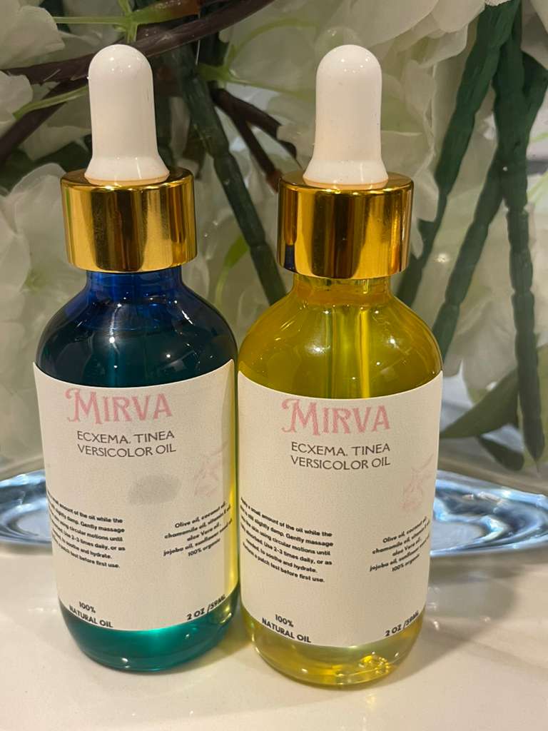 Mirva Ecxema Tinea Versicolor Oil