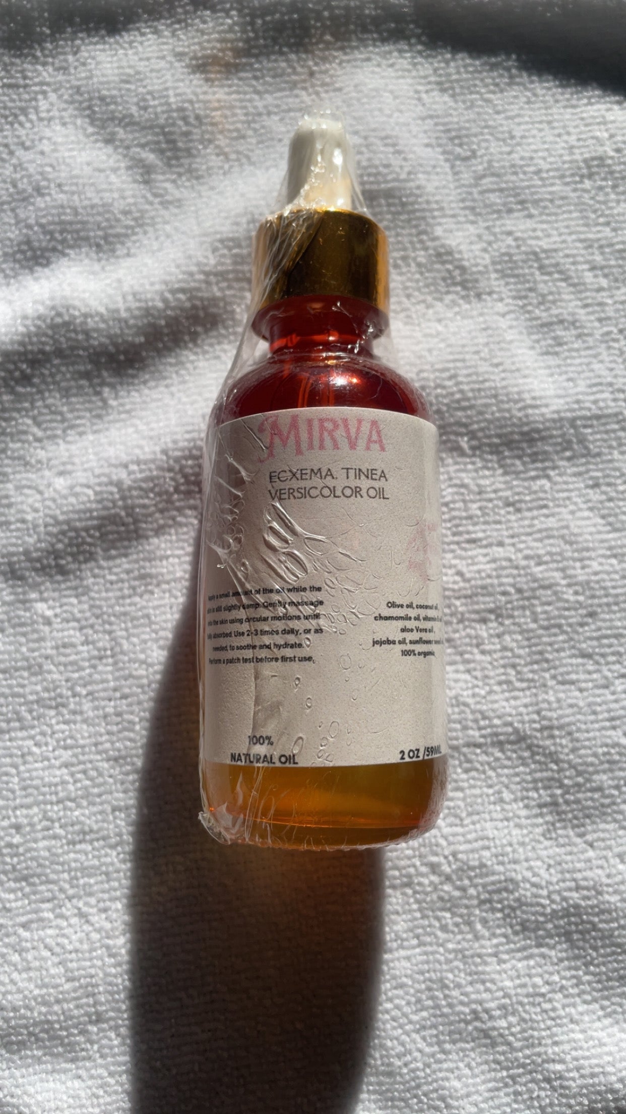Mirva Ecxema Tinea Versicolor Oil